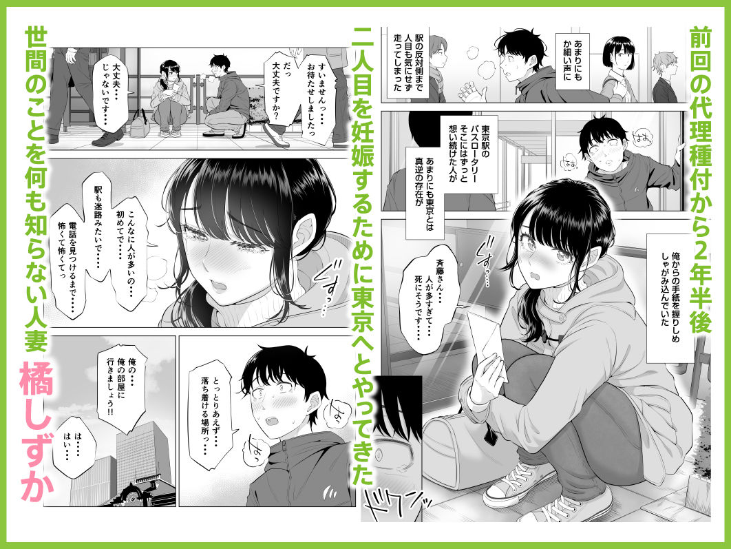 俺が代理種付することになった人妻橘しずかさんはなんにも知らない！！その2