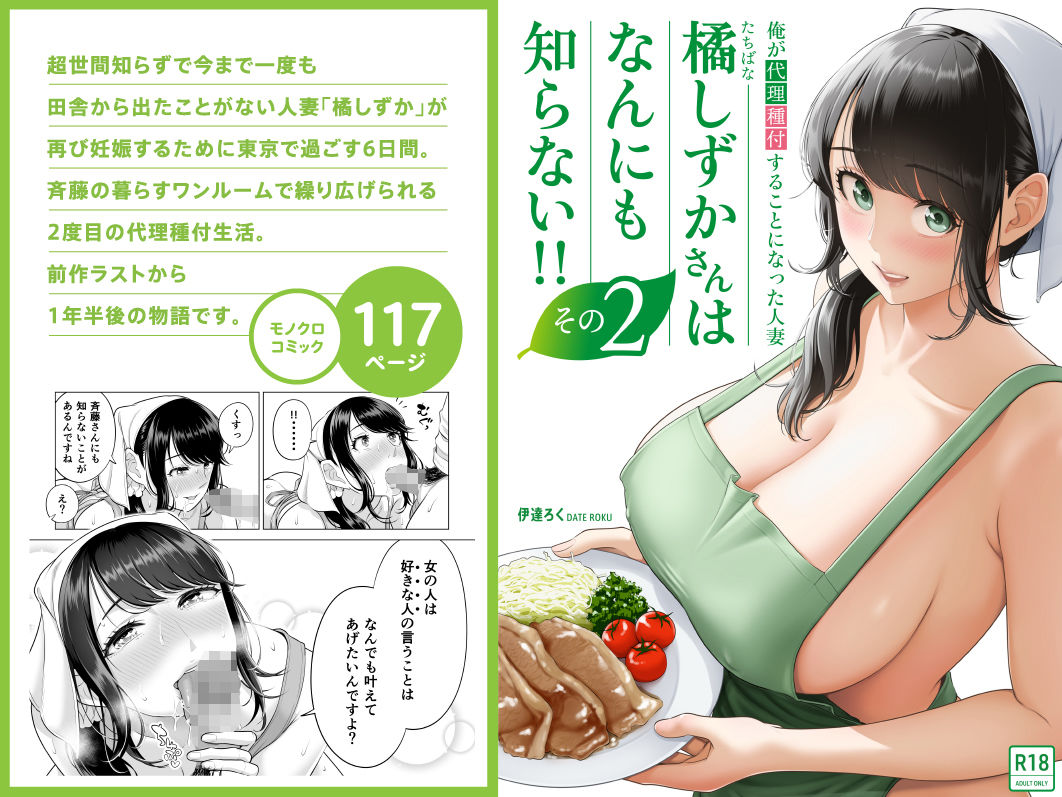 俺が代理種付することになった人妻橘しずかさんはなんにも知らない！！その2